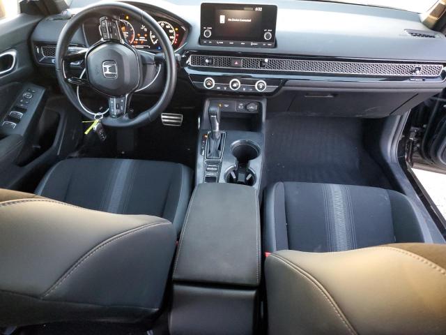 2HGFE2F55NH543715 - 2022 HONDA CIVIC SPORT BLACK photo 8