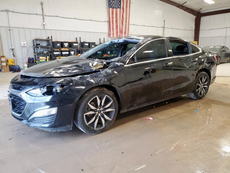 1G1ZG5STXLF140347 - 2020 CHEVROLET MALIBU RS BLACK photo 1