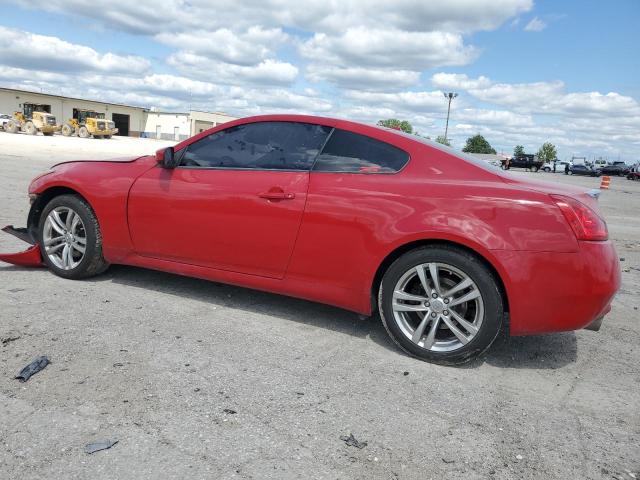 JNKCV64F49M652060 - 2009 INFINITI G37 RED photo 2