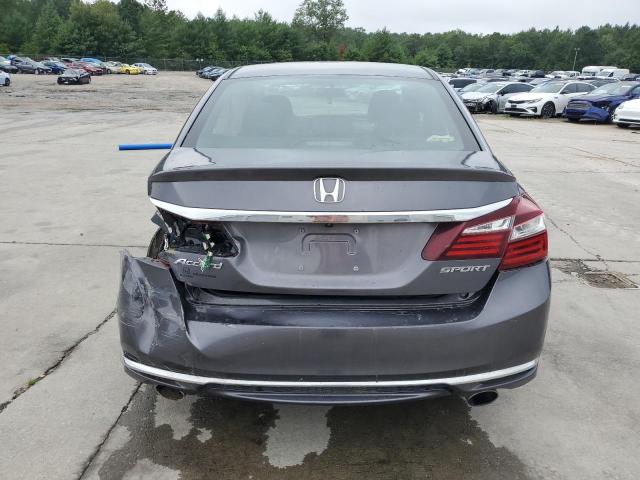 1HGCR2F54HA255212 - 2017 HONDA ACCORD SPORT 灰色 照片 6
