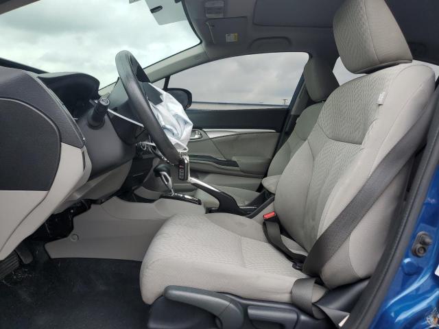 19XFB2F80FE025543 - 2015 HONDA CIVIC EX BLUE photo 7