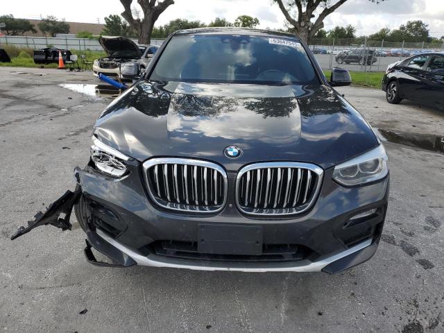 5UXUJ3C50KLG51820 - 2019 BMW X4 XDRIVE30I GRAY photo 5