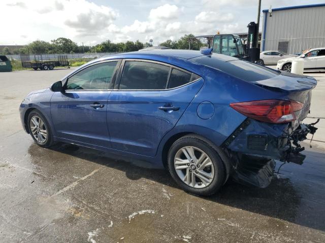 5NPD84LF7KH409992 - 2019 HYUNDAI ELANTRA SEL BLUE photo 2