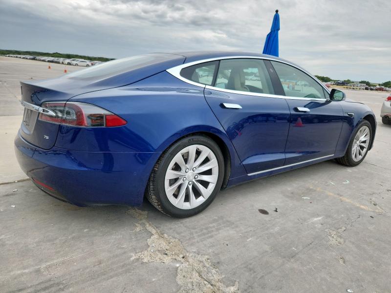 5YJSA1E14HF190251 - 2017 TESLA MODEL S BLUE photo 3