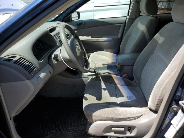 4T1BE32K72U548658 - 2002 TOYOTA CAMRY LE BLUE photo 7