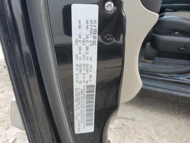 2C4RC1CG8GR233234 - 2016 CHRYSLER TOWN & COU TOURING L BLACK photo 13