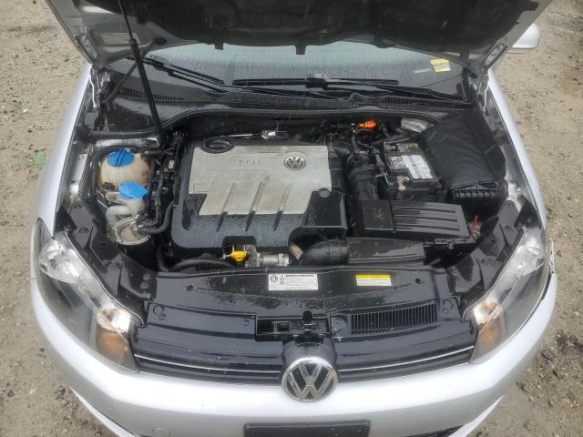 3VWPL7AJXEM625741 - 2014 VOLKSWAGEN JETTA TDI SILVER photo 11