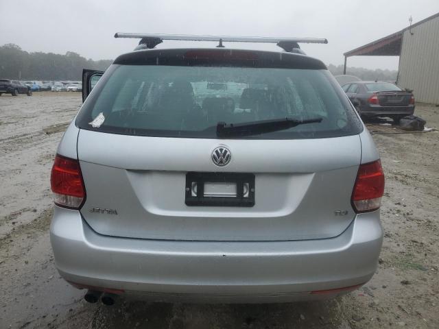 3VWPL7AJXEM625741 - 2014 VOLKSWAGEN JETTA TDI SILVER photo 6