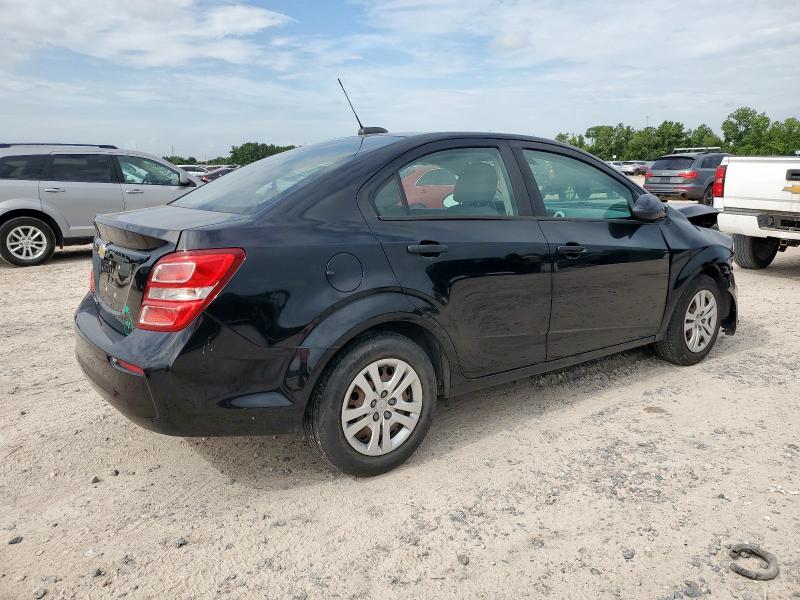 1G1JB5SH7J4124395 - 2018 CHEVROLET SONIC LS BLACK photo 3