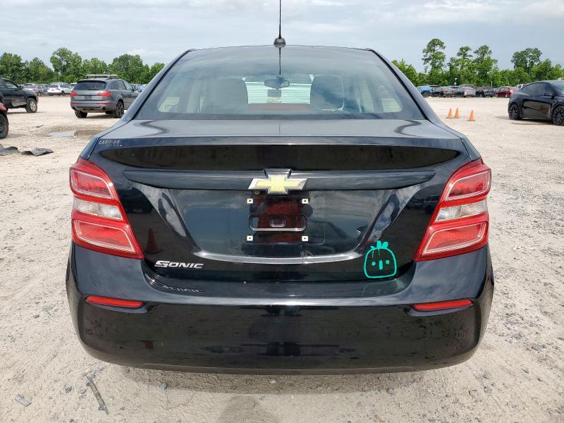 1G1JB5SH7J4124395 - 2018 CHEVROLET SONIC LS BLACK photo 6
