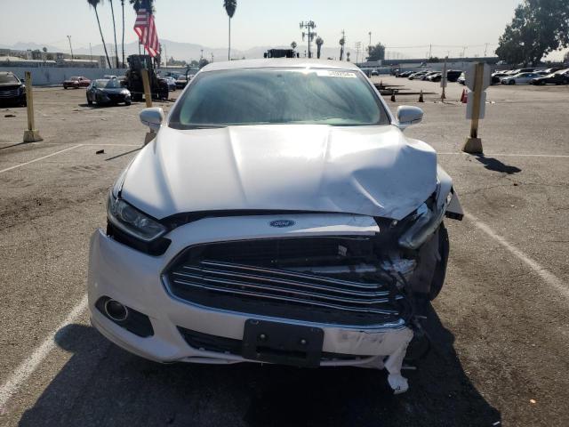 3FA6P0LU8DR184295 - 2013 FORD FUSION SE HYBRID WHITE photo 5