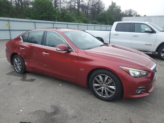 JN1CV7AR9GM251576 - 2016 INFINITI Q50 BASE Tünd qırmızı foto 4