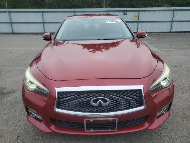 JN1CV7AR9GM251576 - 2016 INFINITI Q50 BASE Tünd qırmızı foto 5