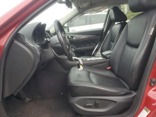 JN1CV7AR9GM251576 - 2016 INFINITI Q50 BASE Tünd qırmızı foto 7