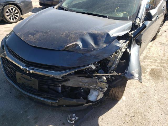 1G1ZG5ST1KF206136 - 2019 CHEVROLET MALIBU RS CHARCOAL photo 9