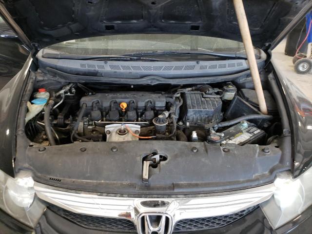 2HGFA1F63AH509958 - 2010 HONDA CIVIC LX-S أسود صورة 11