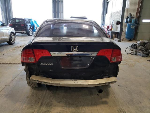 2HGFA1F63AH509958 - 2010 HONDA CIVIC LX-S أسود صورة 6