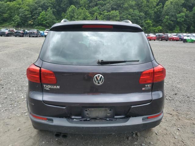 WVGBV7AX2GW608846 - 2016 VOLKSWAGEN TIGUAN S CHARCOAL photo 6