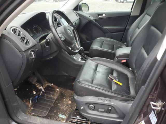WVGBV7AX2GW608846 - 2016 VOLKSWAGEN TIGUAN S CHARCOAL photo 7