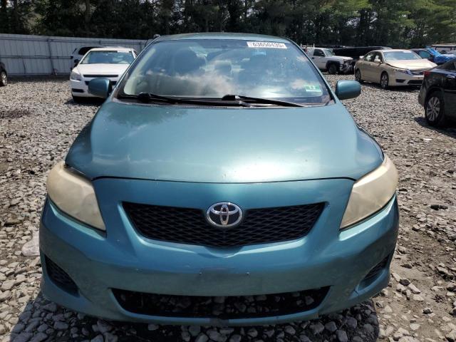 JTDBL40EX9J033887 - 2009 TOYOTA COROLLA BASE Turquoise photo 5