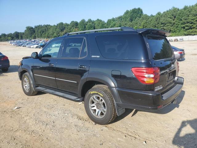 5TDZT38A54S224851 - 2004 TOYOTA SEQUOIA LIMITED BLACK photo 2