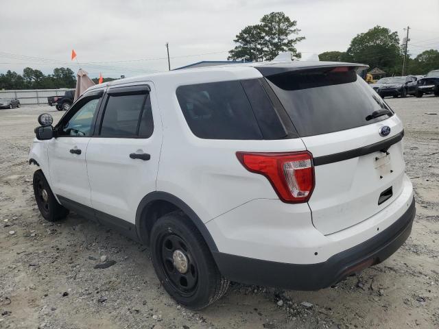1FM5K8ATXGGD16915 - 2016 FORD EXPLORER POLICE INTERCEPTOR WHITE photo 2