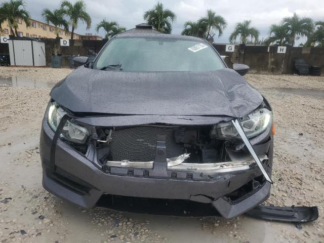 2HGFC2F71JH598258 - 2018 HONDA CIVIC EX GRAY photo 5