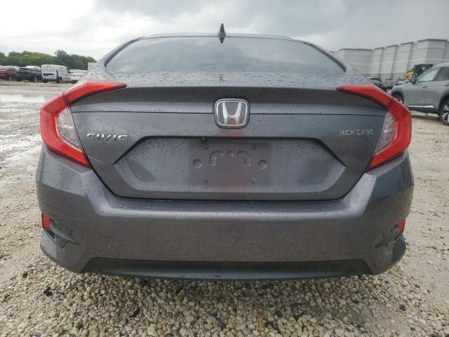 2HGFC2F71JH598258 - 2018 HONDA CIVIC EX GRAY photo 6