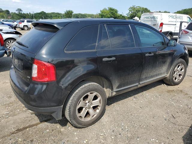 2FMDK4GC0EBB23446 - 2014 FORD EDGE SE BLACK photo 3