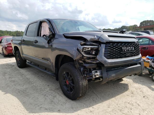 5TFDY5F17LX891603 - 2020 TOYOTA TUNDRA CREWMAX SR5 GRAY photo 4