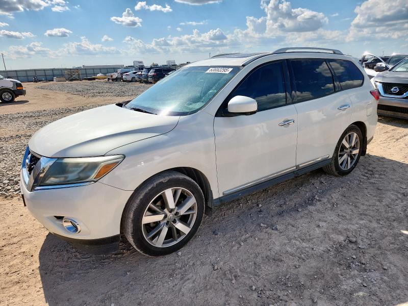 5N1AR2MN9EC729000 - 2014 NISSAN PATHFINDER S თეთრი ფოტო 1