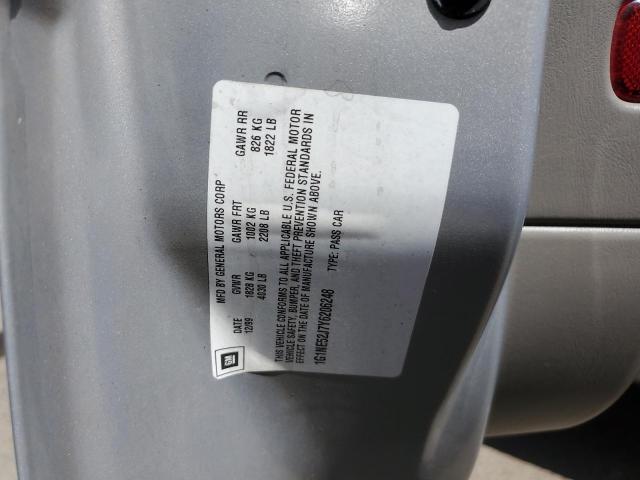 1G1NE52J7Y6206248 - 2000 CHEVROLET MALIBU LS SILVER photo 12