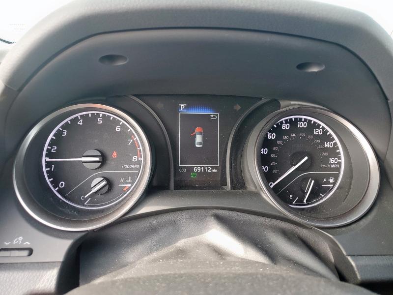 4T1G11AK6RU198392 - 2024 TOYOTA CAMRY SE NIGHT SHADE BLUE photo 9