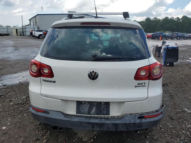 WVGBV7AX5BW521225 - 2011 VOLKSWAGEN TIGUAN S WHITE photo 6