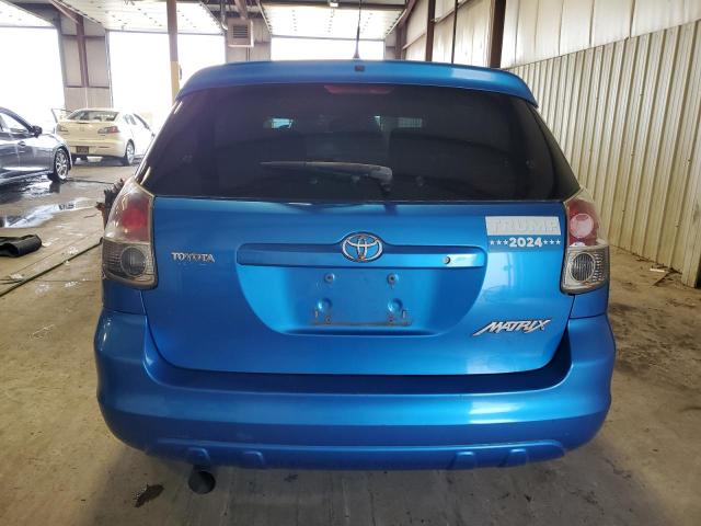 2T1KR32E18C693638 - 2008 TOYOTA COROLLA MA XR BLUE photo 6