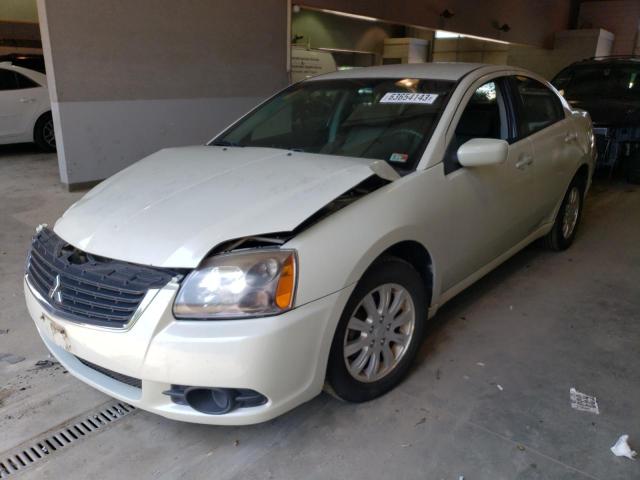 4A3AB36F49E033785 - 2009 MITSUBISHI GALANT ES WHITE photo 1