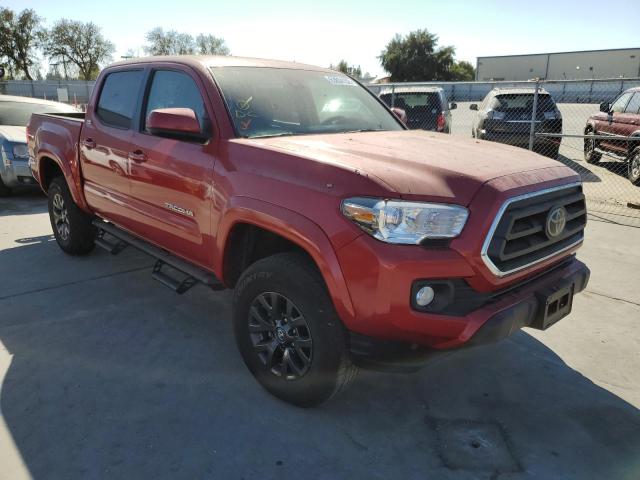 3TMAZ5CN0NM162472 - 2022 TOYOTA TACOMA DOUBLE CAB 红色 照片 1