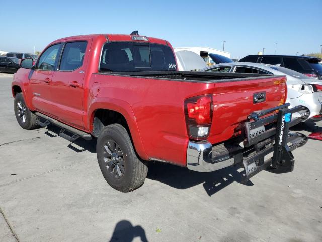 3TMAZ5CN0NM162472 - 2022 TOYOTA TACOMA DOUBLE CAB 红色 照片 3