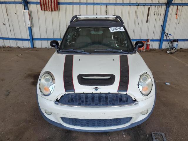 WMWMM33528TP87894 - 2008 MINI COOPER S CLUBMAN WHITE photo 5