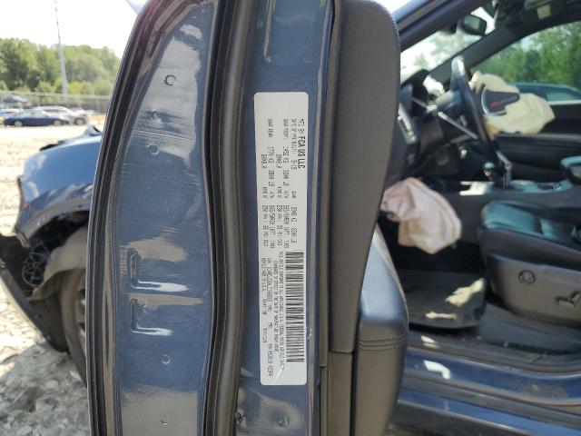 1C4RDJDGXLC166652 - 2020 DODGE DURANGO GT BLUE photo 12