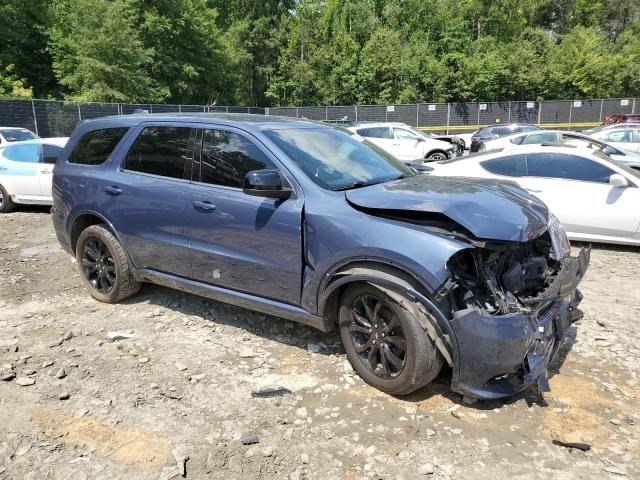 1C4RDJDGXLC166652 - 2020 DODGE DURANGO GT BLUE photo 4