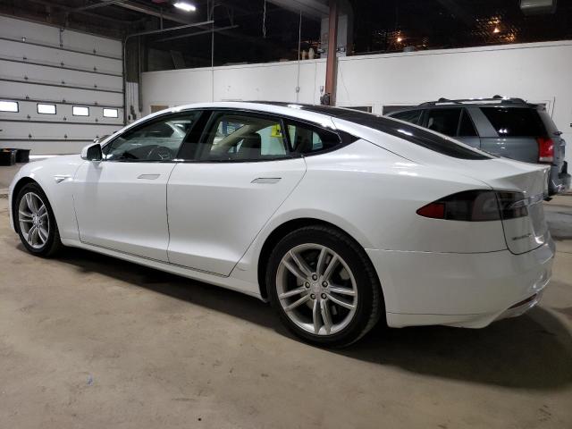 5YJSA1S16EFP38041 - 2014 TESLA MODEL S 白色 照片 2