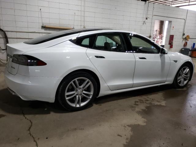 5YJSA1S16EFP38041 - 2014 TESLA MODEL S 白色 照片 3