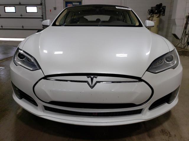 5YJSA1S16EFP38041 - 2014 TESLA MODEL S 白色 照片 5