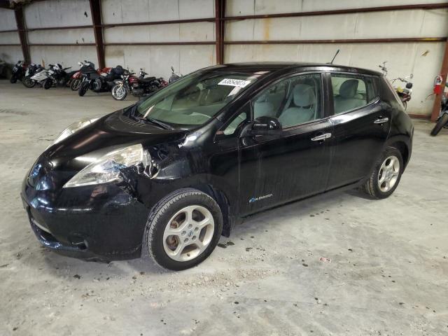 1N4AZ0CP0DC404008 - 2013 NISSAN LEAF S BLACK photo 1