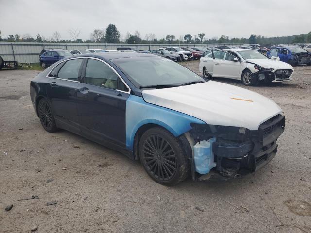 3LN6L5FC2HR611249 - 2017 LINCOLN MKZ RESERVE ლურჯი ფოტო 4