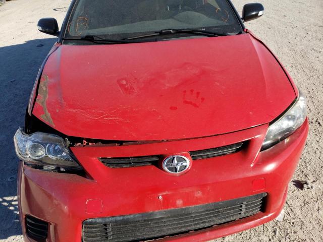 JTKJF5C74D3053502 - 2013 TOYOTA SCION TC 红色 照片 7