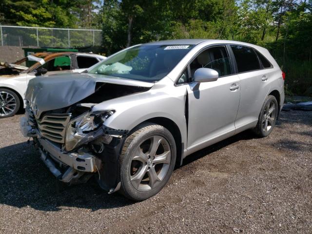 4T3BK3BB0AU026596 - 2010 TOYOTA VENZA SILVER photo 1