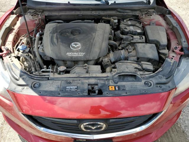 JM1GL1V55H1127039 - 2017 MAZDA 6 TOURING RED photo 11