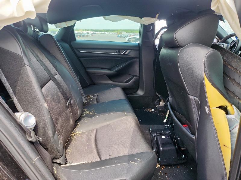 1HGCV1F37KA166679 - 2019 HONDA ACCORD SPORT Negro foto 10